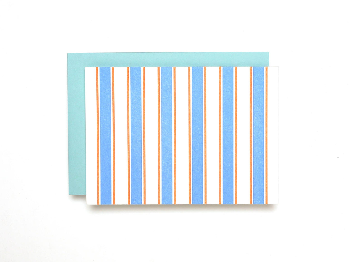 Shorthand Press - French Stripe Pattern Letterpress Card Box Set