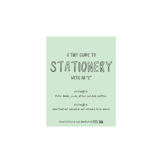 The Paper + Craft Pantry - A Tiny Guide to Stationery Zine