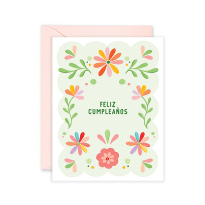 Isabella MG - Feliz Cumpleaños Otomi Spanish Greeting Card