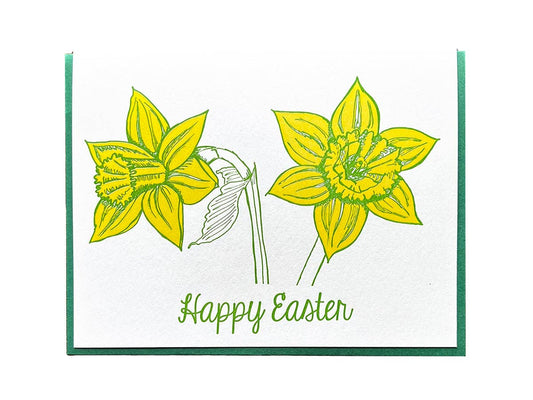 Noteworthy Paper & Press - Easter Daffodils Card: Single Card