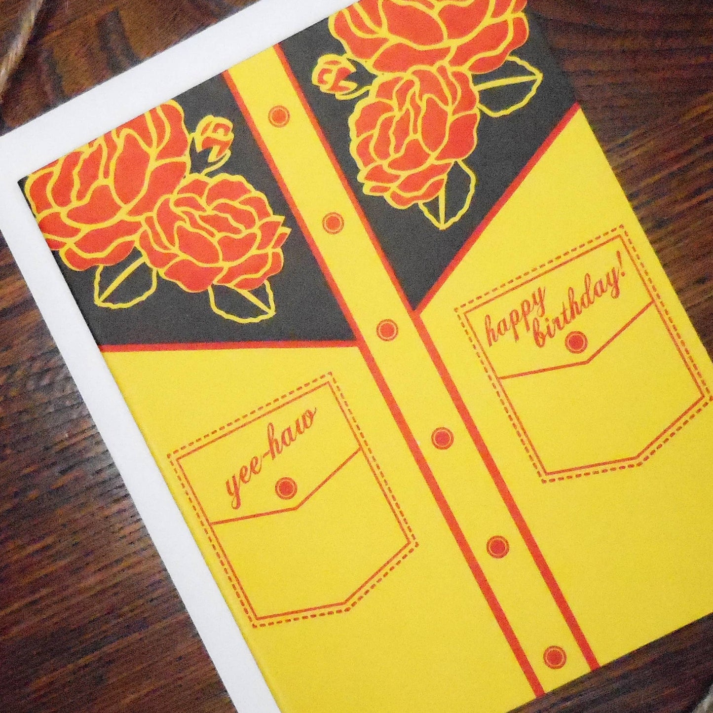 a. favorite design - Yee-Haw Birthday Card