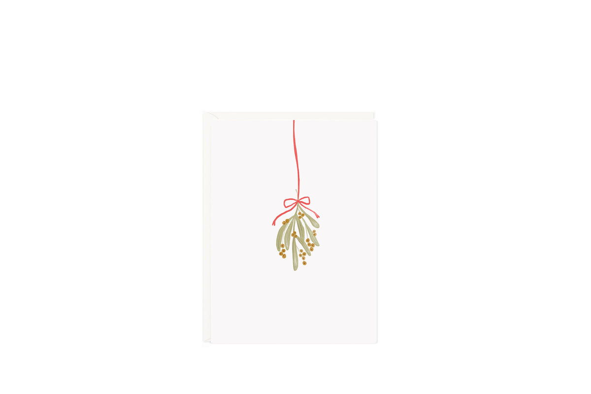 Ramona & Ruth - Mistletoe Holiday Mini Card