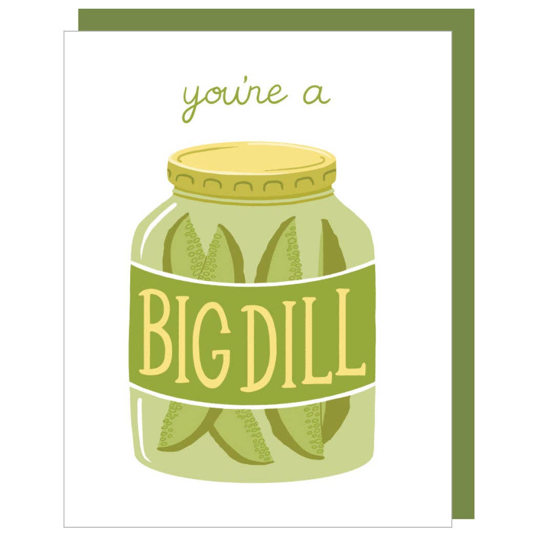 Smudge Ink - Dill Pickles Congratulations Card