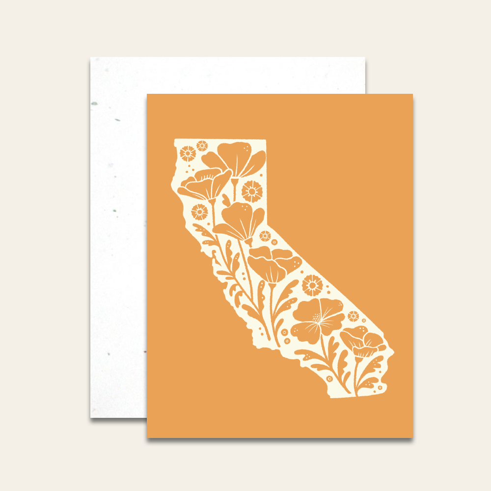 Hollis Callas - Golden State | Greeting Card