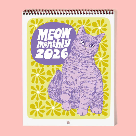 The Good Twin - Meow Monthly 2026 Calendar
