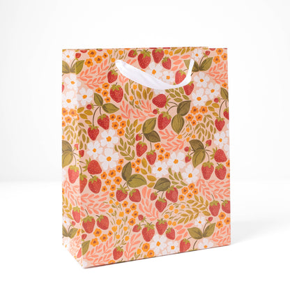 Elyse Breanne Design - Strawberry Patch Gift Bag: Medium