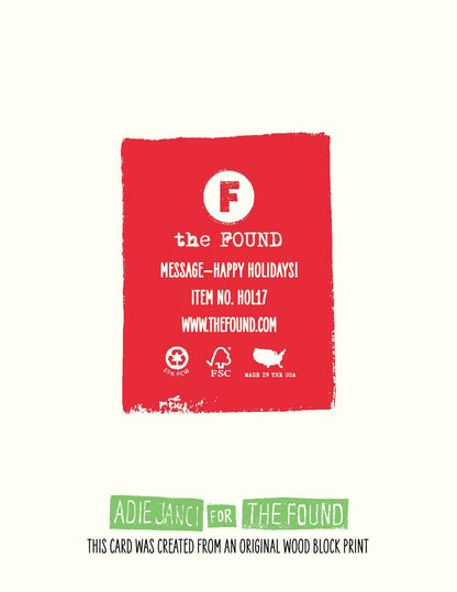 THE FOUND - California Christmas Card
