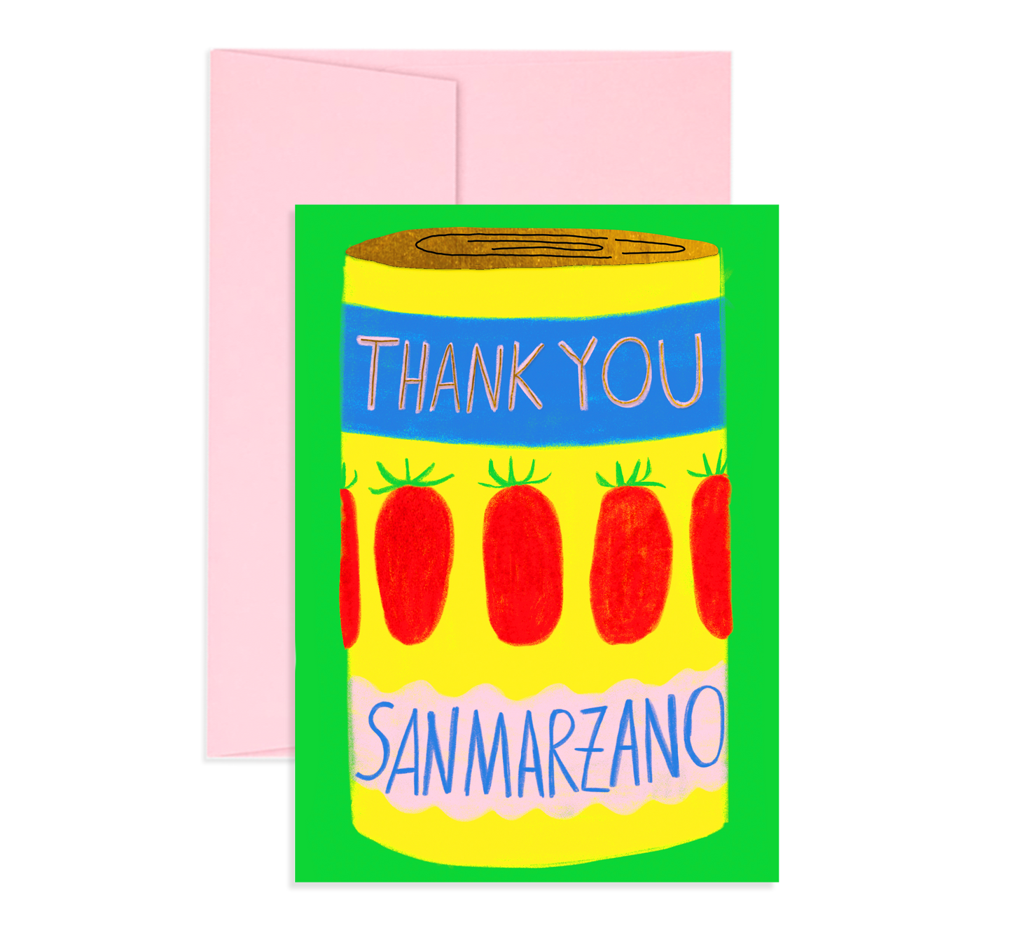 Carolyn Suzuki - GRAZIE MILLIE - Flat Notecard