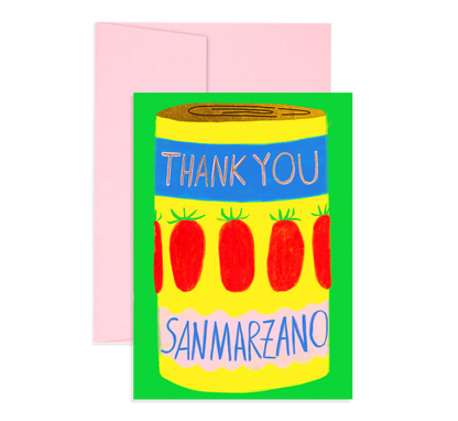 Carolyn Suzuki - GRAZIE MILLIE - Flat Notecard