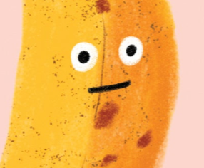 Carolyn Suzuki - BANANA GUY - Birthday Card