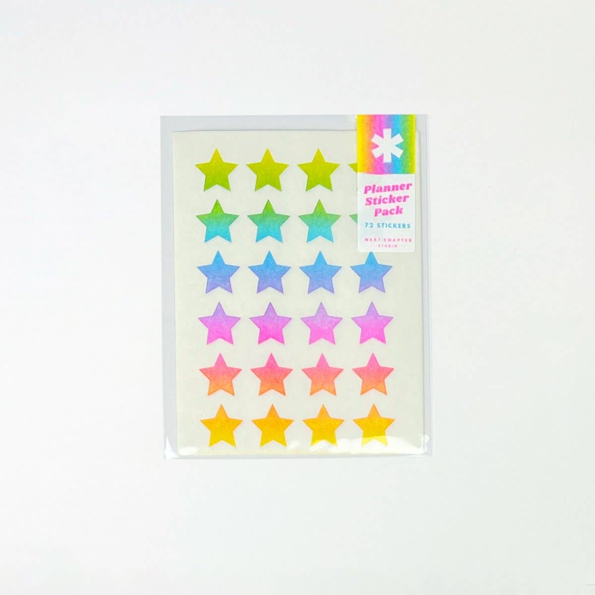 Next Chapter Studio - Sticker Pack - Rainbow Shapes: No Hanger / Hearts