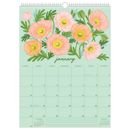 Smudge Ink - 2027 Walk in the Garden Wall Calendar