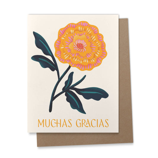 Ana Peake - Muchas Gracias Spanish Greeting Card