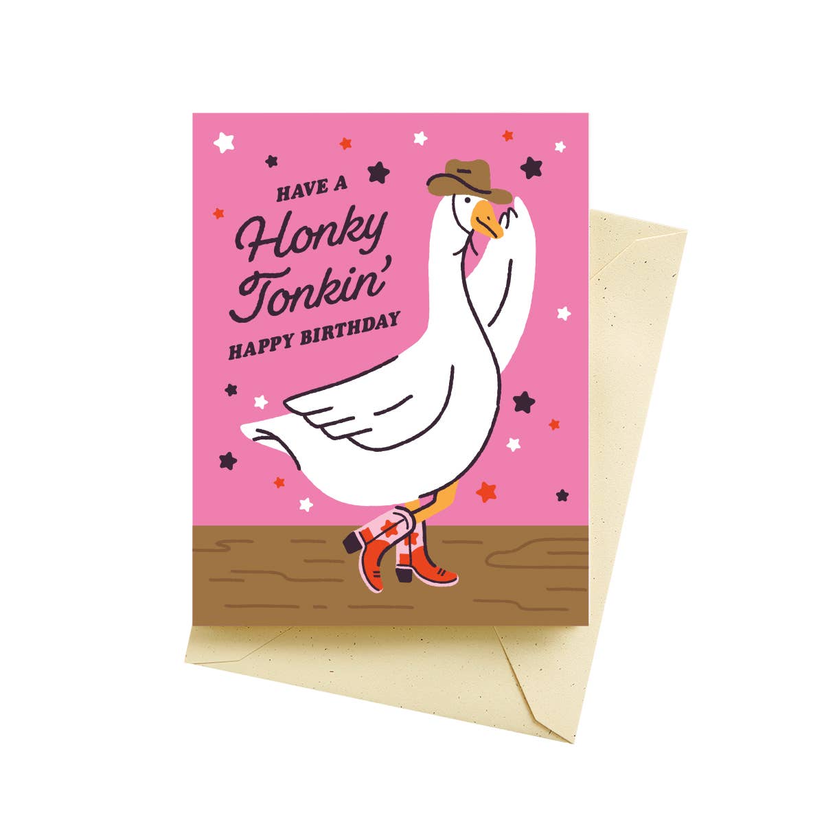 Seltzer Goods - Honky Tonk Goose Birthday Cards