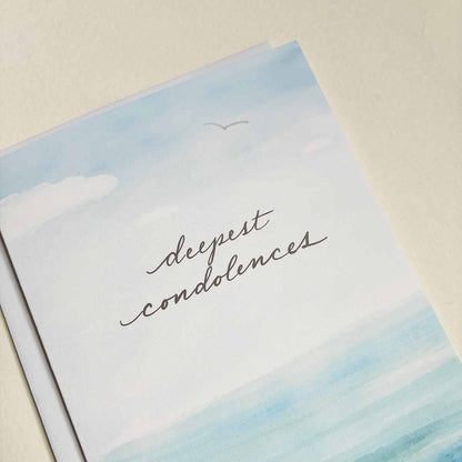 Quietude Studio - Deepest Condolences Card