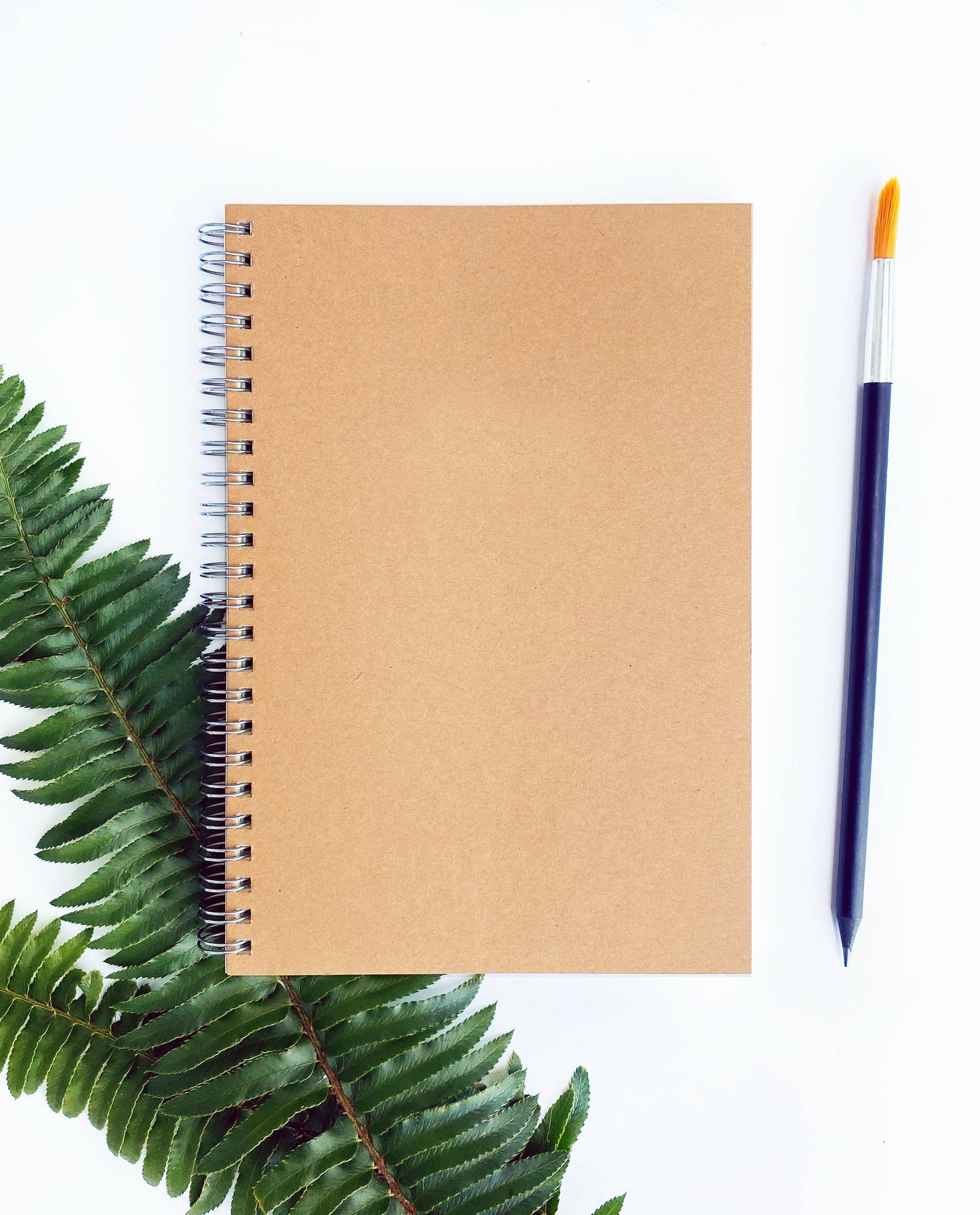 Studio Portmanteau - Kraft Left Spiral Notebook: Lined
