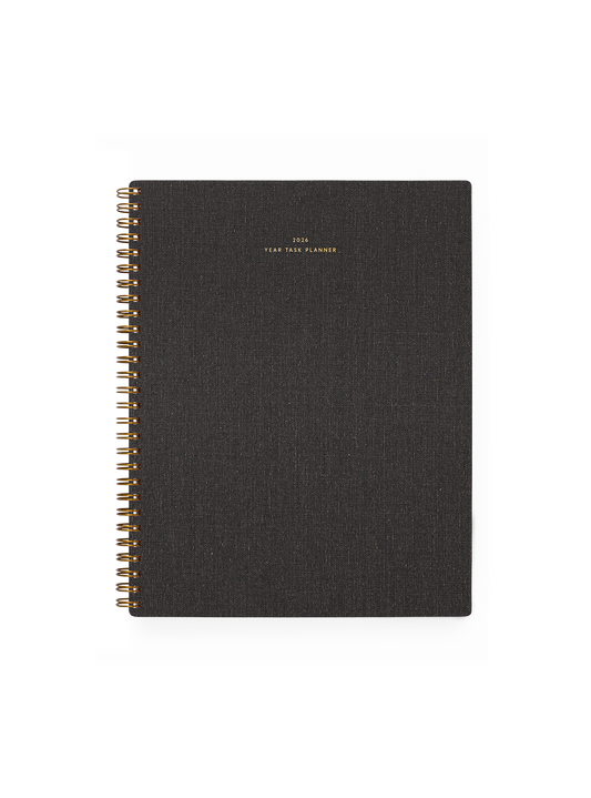 Appointed - 2026 Year Task Planner: Charcoal Gray