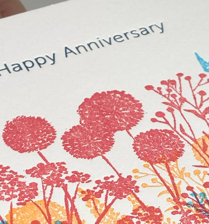 Ilee Papergoods - Meadow Anniversary A2 Card
