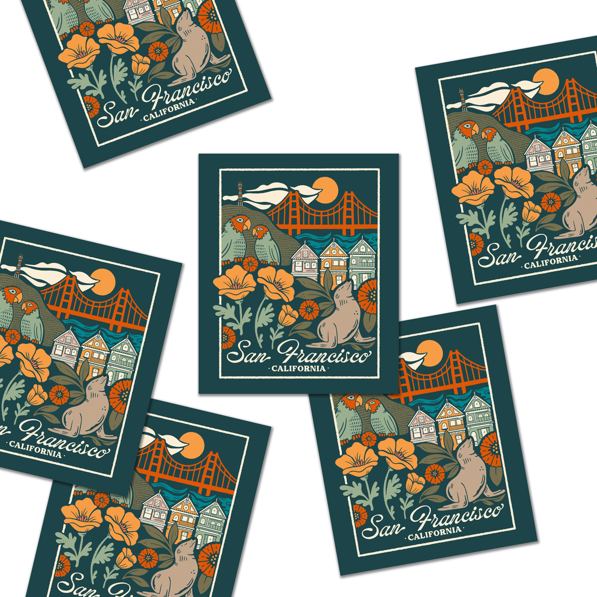 Hollis Callas - San Francisco  | Sticker