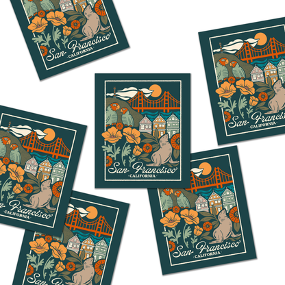 Hollis Callas - San Francisco  | Sticker