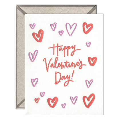 INK MEETS PAPER - Happy Valentine's Day Hearts