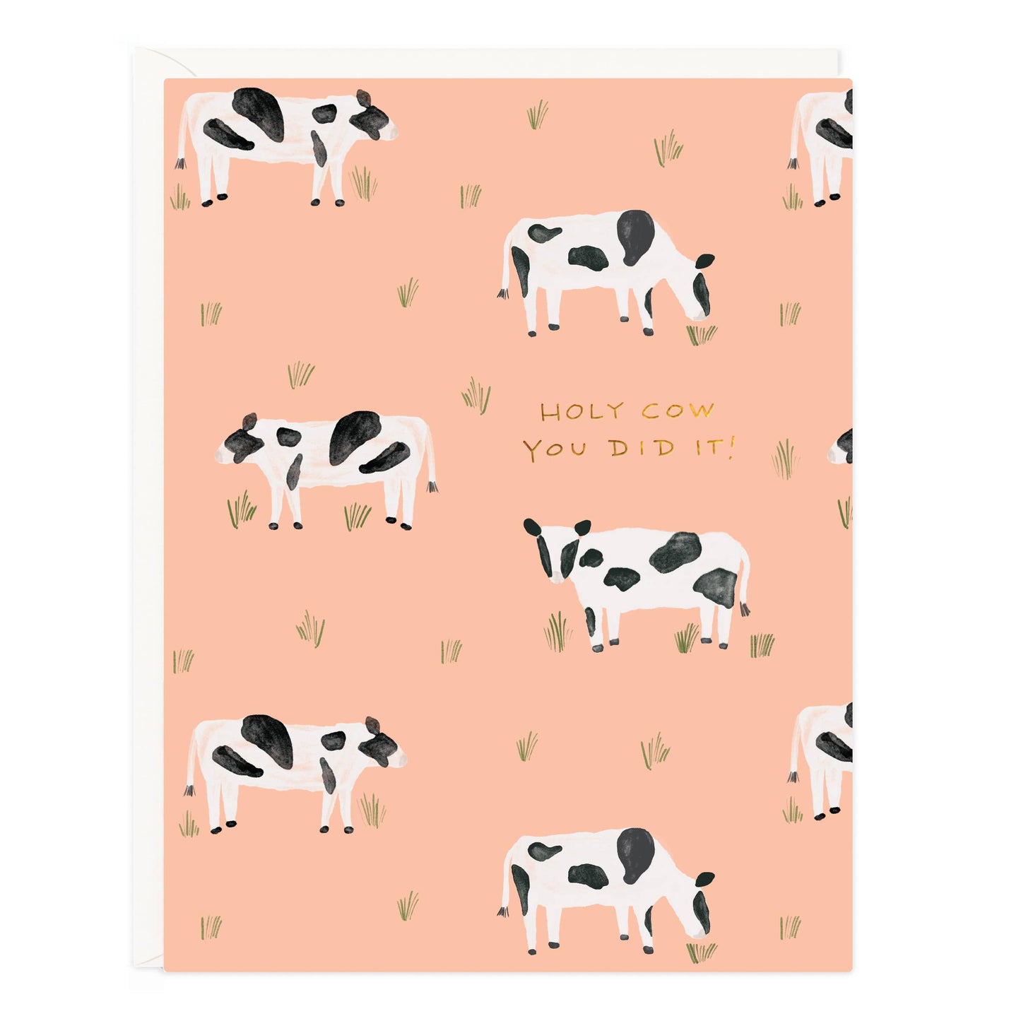 Ramona & Ruth - Cow Congrats Card