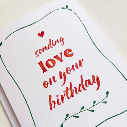 Quietude Studio - Sending Love on your Birthday