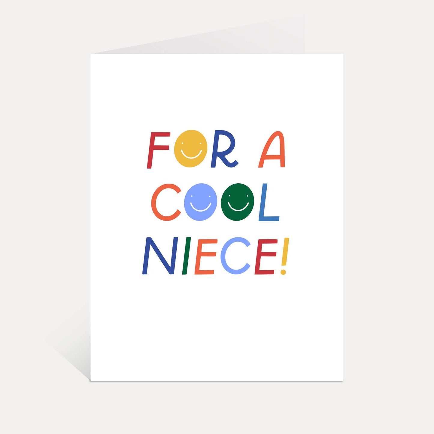 Just Follow Your Art - For A Cool Niece Greeting Card | Kid's Birthday Card