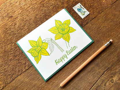 Noteworthy Paper & Press - Easter Daffodils Card: Single Card