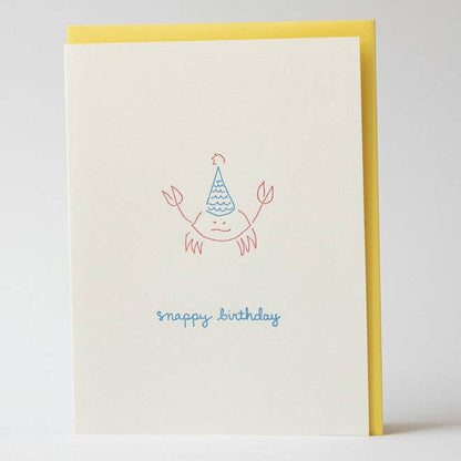Albertine Press - Snappy Birthday Greeting Card