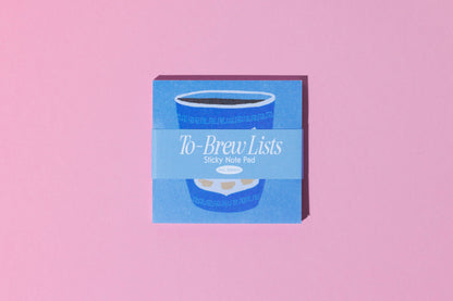 Mel Andrel - To-Brew List Sticky Notes