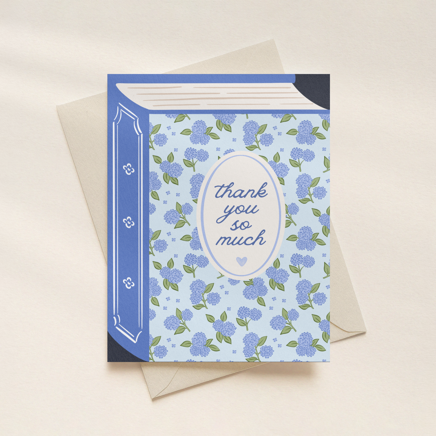 Oak Shore Collective LLC - Thank You Hydrangeas | Greeting Card