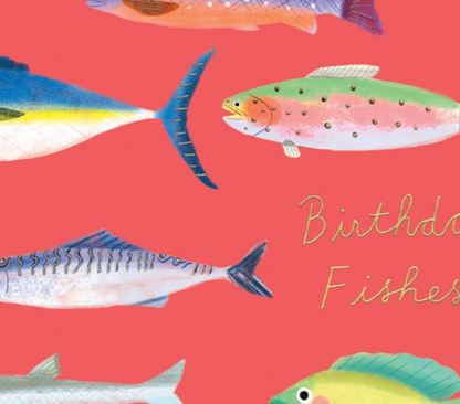 Carolyn Suzuki - GO FISH - Birthday Card