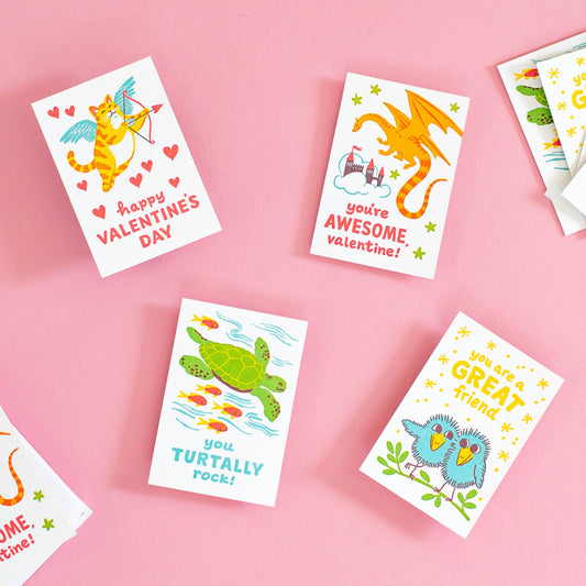 Smudge Ink - Mini Critter Valentines Boxed Set