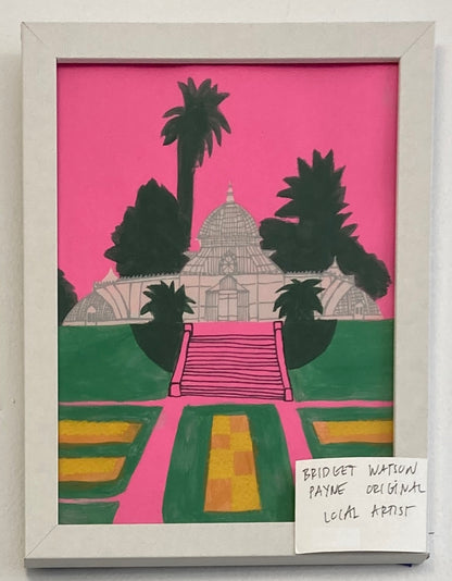 Bridget Watson Payne - Conservatory of Flowers - San Francisco - Original artwork