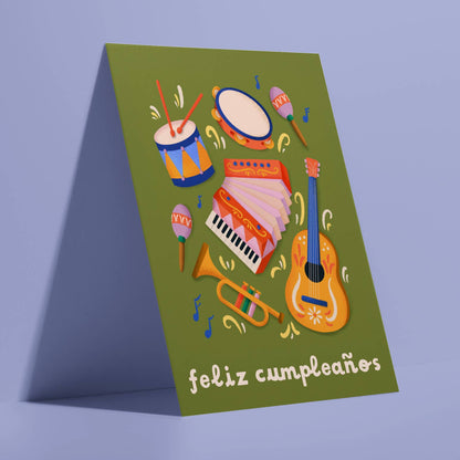 Ana Peake - Mariachi Instruments- Spanish Birthday