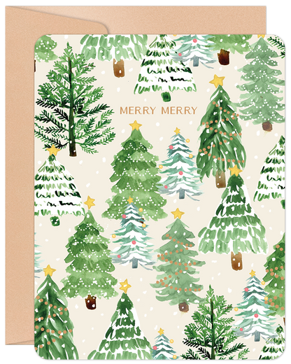 Willow & Ivy Press - Tree Farm Christmas Card