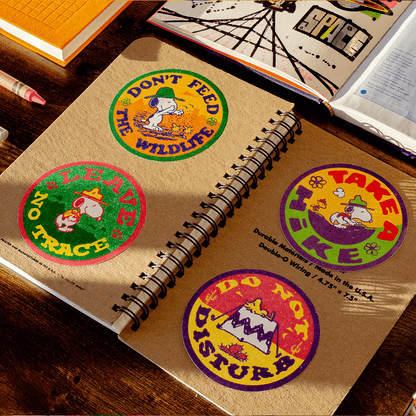 Apply Stickers - Take A Hike with Snoopy - Die-Cut Sticker