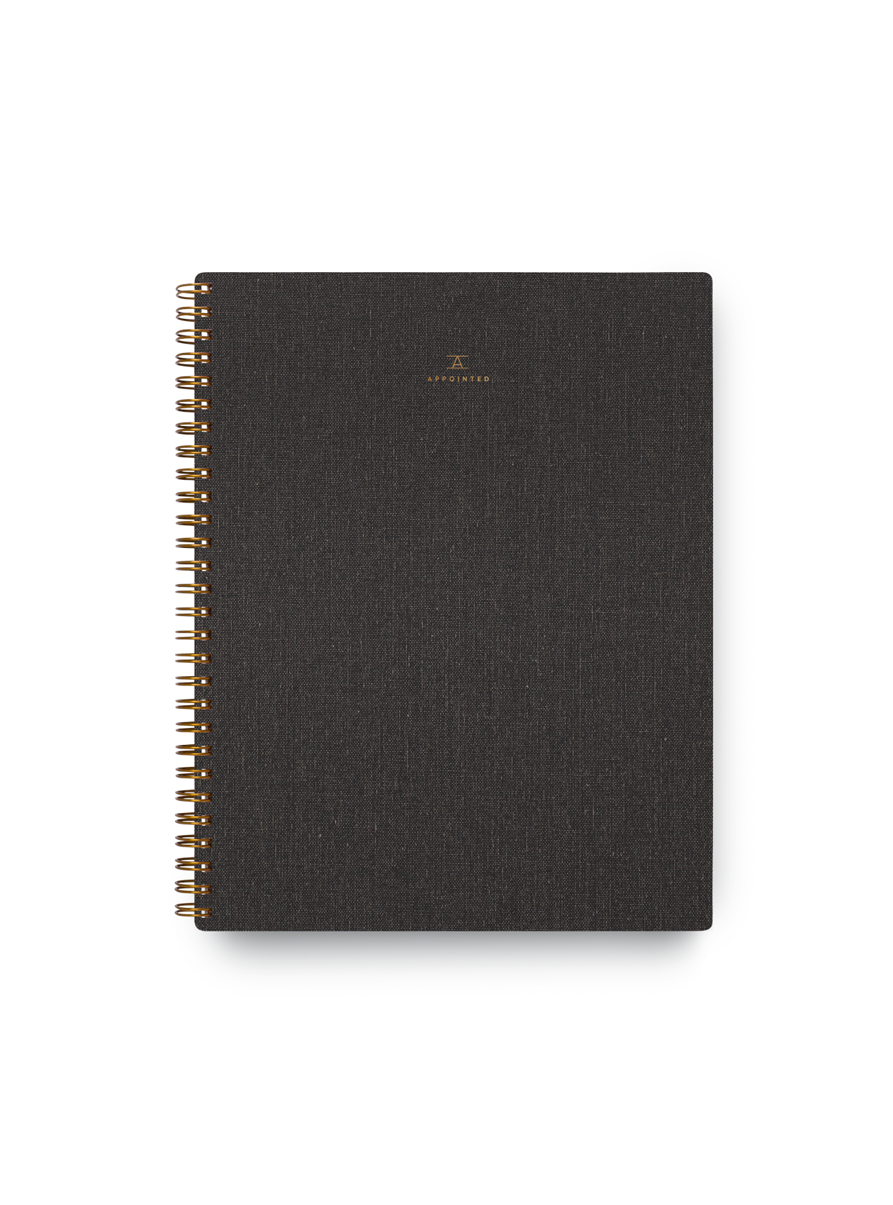 Appointed - The Notebook - Charcoal Gray: Blank