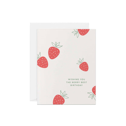 Line & Kind Paper - Birthday - Berry Best Sweet Strawberry