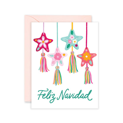Isabella MG - Navidad Ornaments - Feliz Navidad Greeting Card