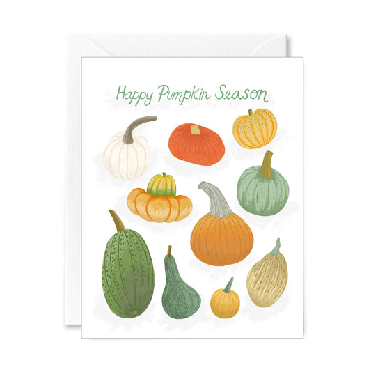 Courtney Beyer Design - Happy Pumpkin Season Greeting Card