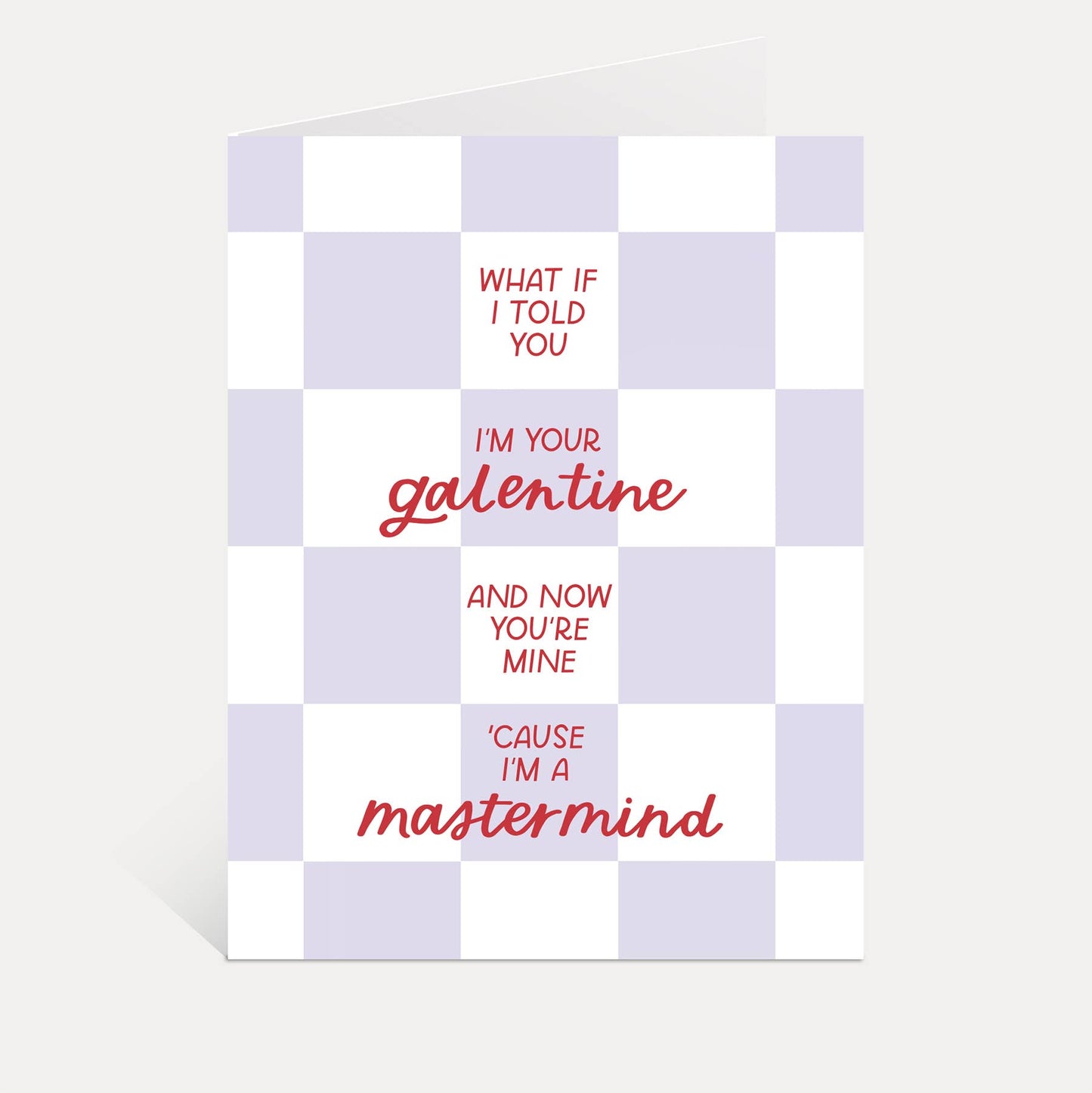 Just Follow Your Art - Mastermind Galentines Card | Swiftie Galentine's Day Eras