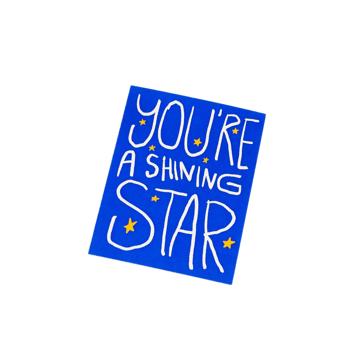 Gab Art & Design - You're a shining star - greeting card