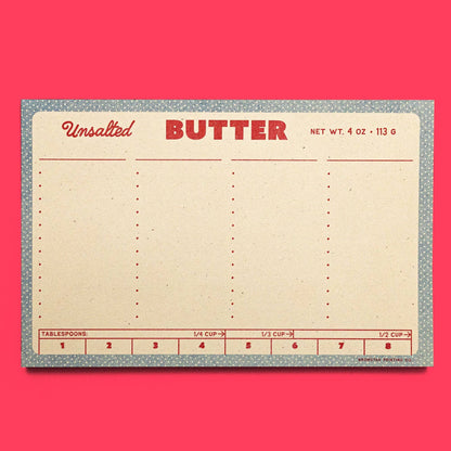 Bromstad Printing Co. - Butter - Risograph Notepad