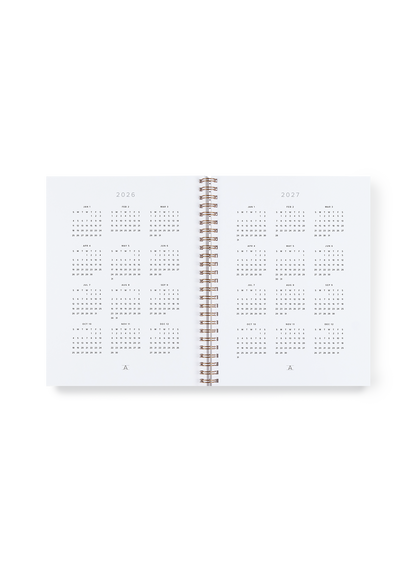Appointed - 2026 Compact Task Planner: Charcoal Gray