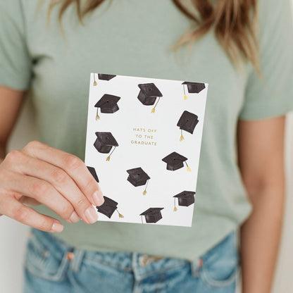 Ramona & Ruth - Congrats Grad Hats Card
