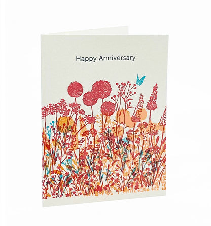 Ilee Papergoods - Meadow Anniversary A2 Card