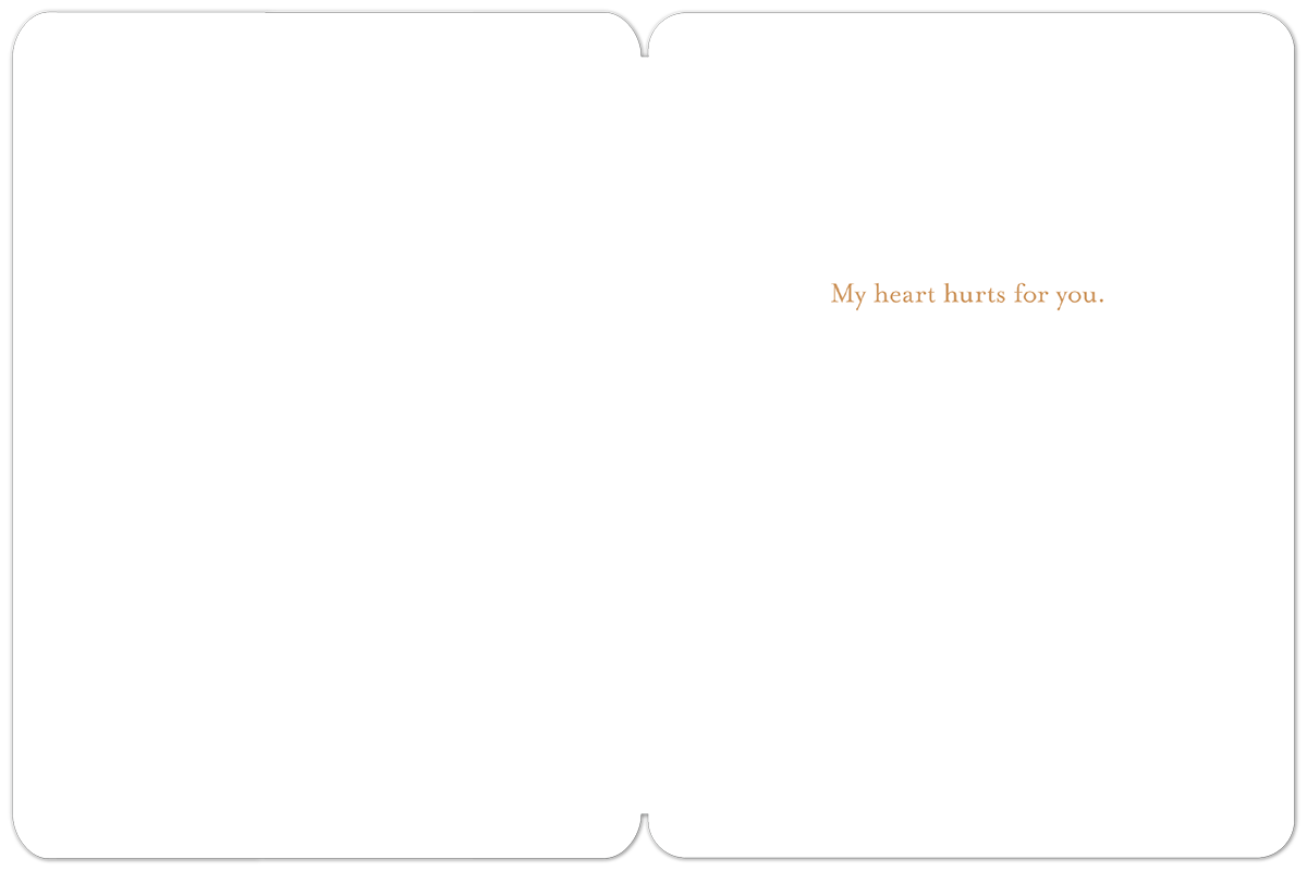 Willow & Ivy Press - Paw Print Pet Sympathy Card