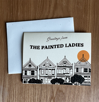 Hollis Callas - Painted Ladies | Greeting Card